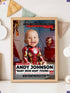 Custom Baby News Poster – Personalized Little Hero Wall Art
